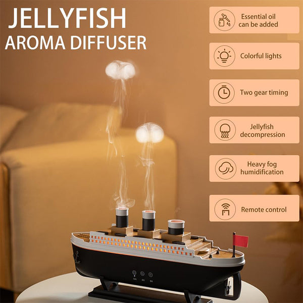 Difusor de aroma Sakerplus® Jellyfish Steam Boat