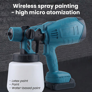 Sakerplus® Cordless High Atomization Electric Paint Sprayer