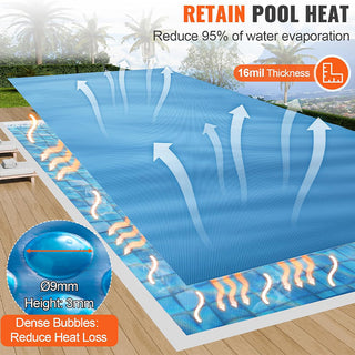 Sakerplus® Heavy Duty Solar Pool Cover