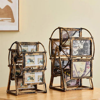 Sakerplus® Retro Vintage Rotating Ferris Wheel Frame