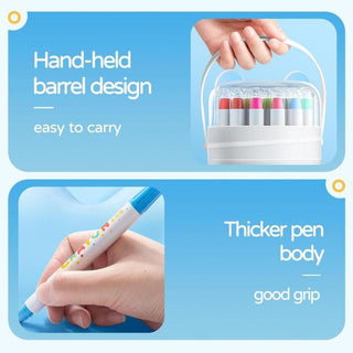 Sakerplus® Twist Crayons For Kids Set