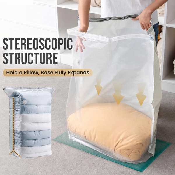 Sakerplus® Cube Vacuum Storage Bags