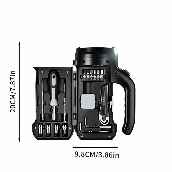 Sakerplus® 17-in-1 Flashlight Tool Kit