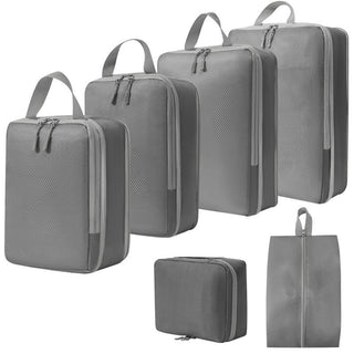 Sakerplus Compression Packing Cubes 6 Set Travel Organizer