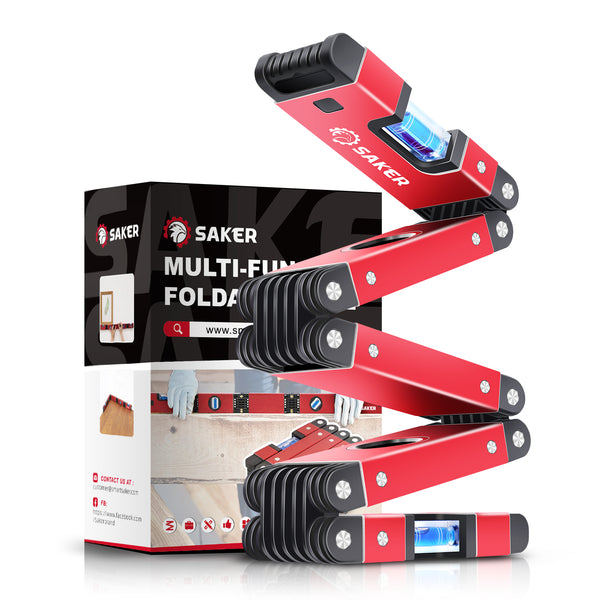 SAKER® Multi-Function Foldable Level