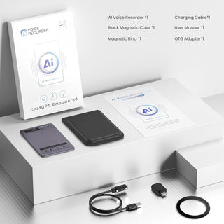 Sakerplus® AI MultiTalk Recorder Pro