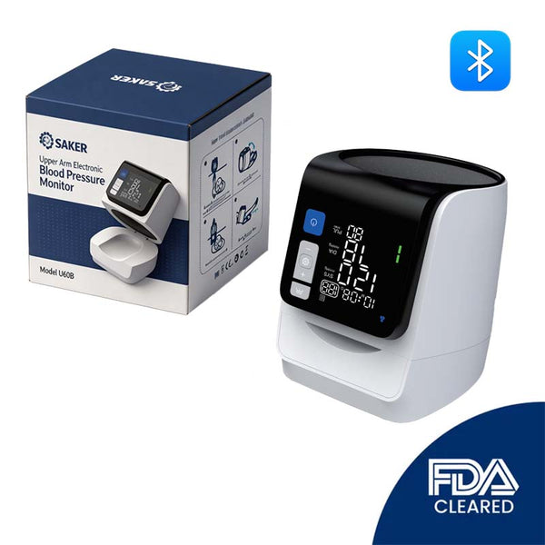 Saker® Hospital Grade Blood Pressure Monitor FDA-cleared