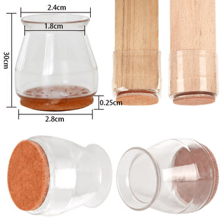 Sakerplus Chair Leg Floor Protectors(4 PCS)