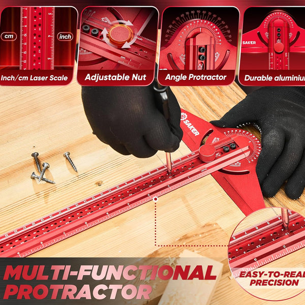 Saker Angle Finder Protractor