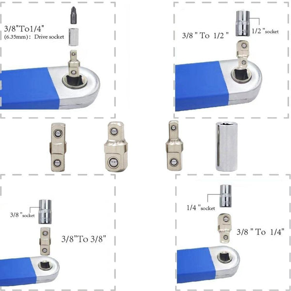 SAKER 3/8" Offset Extension Wrench Set