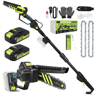 Sakerplus® Cordless Pole Saw and Mini Chainsaw