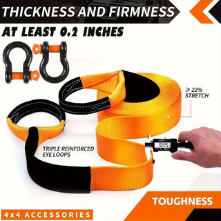 Sakerplus Heavy Duty Tow Recovery Kit