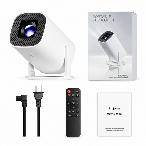 Sakerplus® Smart Rotatable Portable Mini Projector