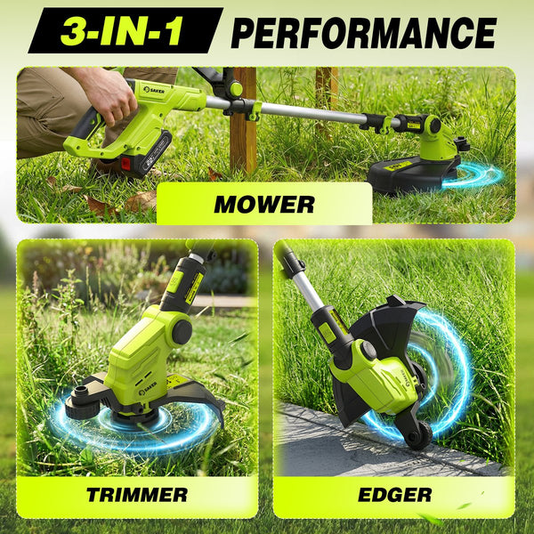 Saker® Cordless Weed Wacker