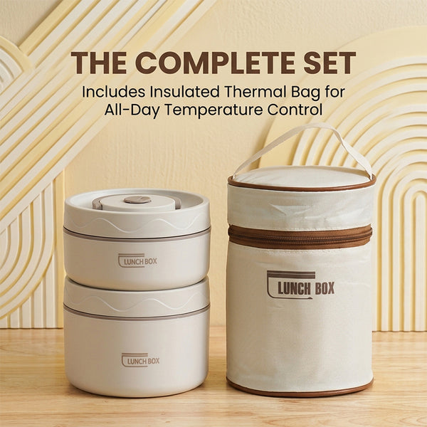Sakerplus® Insulated Stainless Steel Bento Lunch Box