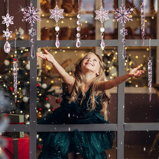 Sakerplus® Acrylic Crystal Christmas Ornaments