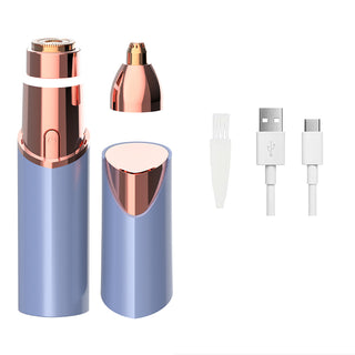 Recortadora y depiladora facial portátil Sakerplus®