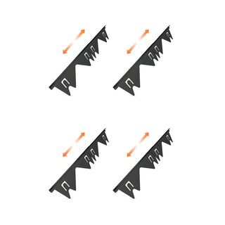 Sakerplus® Stove Gap Covers Stainless Steel