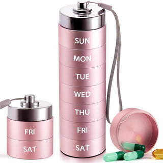 Sakerplus® Portable Weekly Waterproof Pill Organizer
