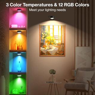 Sakerplus® Magnetic Rechargeable Picture Wall Lights
