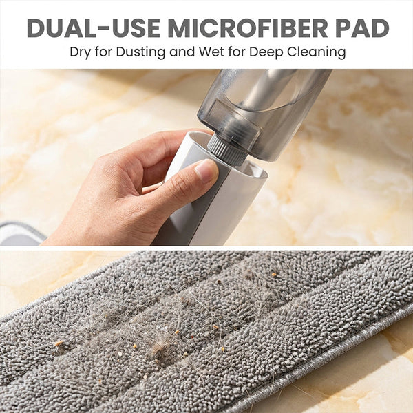 Sakerplus® Microfiber Spray Mop With Washable Pads