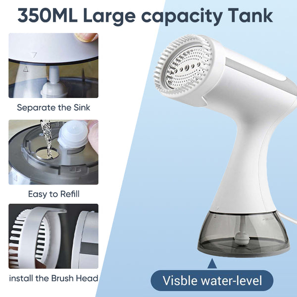 Sakerplus Handheld Travel Clothes Steamer