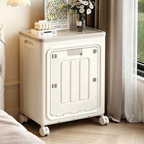 Sakerplus® Large Rolling Storage Box With Lid