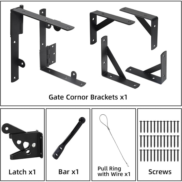 Kit de soporte para portones de alta resistencia Sakerplus