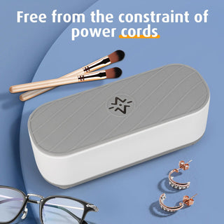 Sakerplus® Portable 48kHz Ultrasonic Jewelry Cleaner