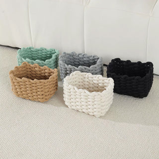Sakerplus® Macrame Woven Storage Basket Set