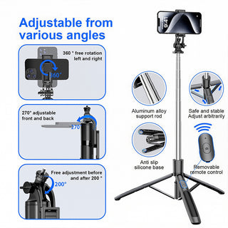 Gimbal para teléfono con seguimiento totalmente automático y tecnología IA de Sakerplus®