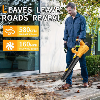 Sakerplus® Turbocharged Cordless Leaf Blower