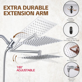 Sakerplus® High Pressure Rain Shower System