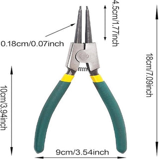 Sakerplus® 4Pcs Snap Ring Pliers Set
