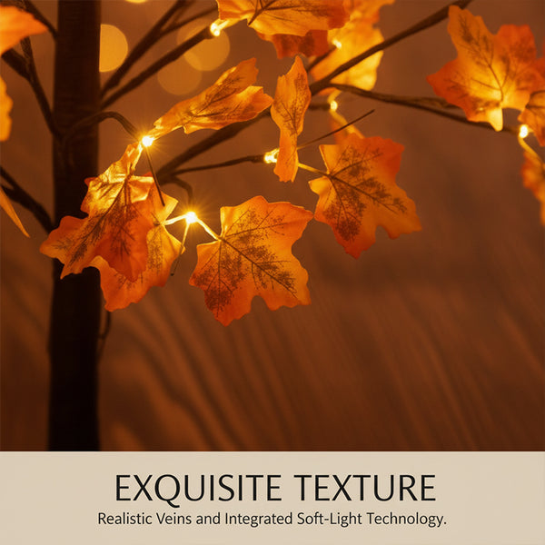 Sakerplus® 5FT 96LED Lighted Maple Tree Set