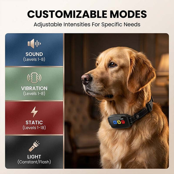 Sakerplus® 800m Remote Dog Training Collar With Display