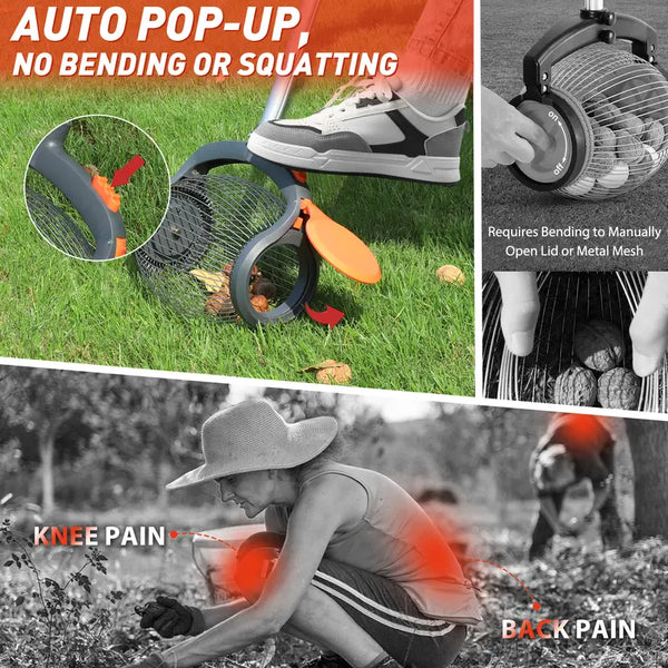 Sakerplus® Rolling Nut And Ball Picker