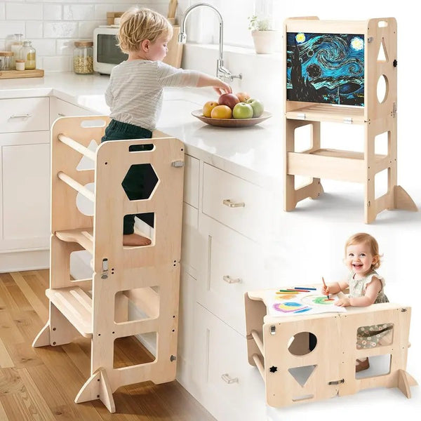 Sakerplus® Learning Tower With Blackboard