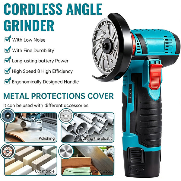 Sakerplus® Mini Cordless Angle Grinder