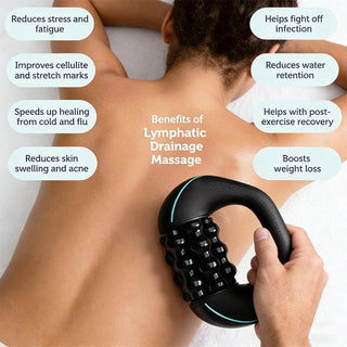 Sakerplus® Mini Rolling Percussive Body Massager