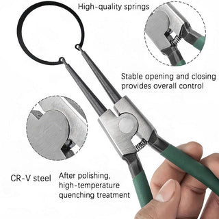 Sakerplus® 4Pcs Snap Ring Pliers Set