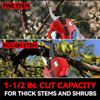 Sakerplus Cordless Electric Pruning Shears Tool
