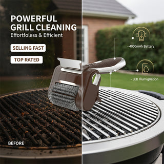 Sakerplus® Electric Cordless Grill Cleaning Brush