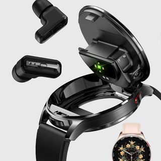 Sakerplus Smart Watch With Wireless Earbuds