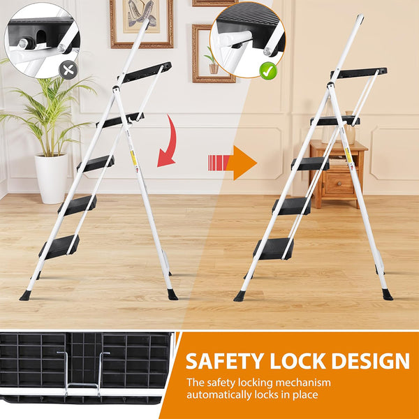 Sakerplus® Portable Folding Ladder