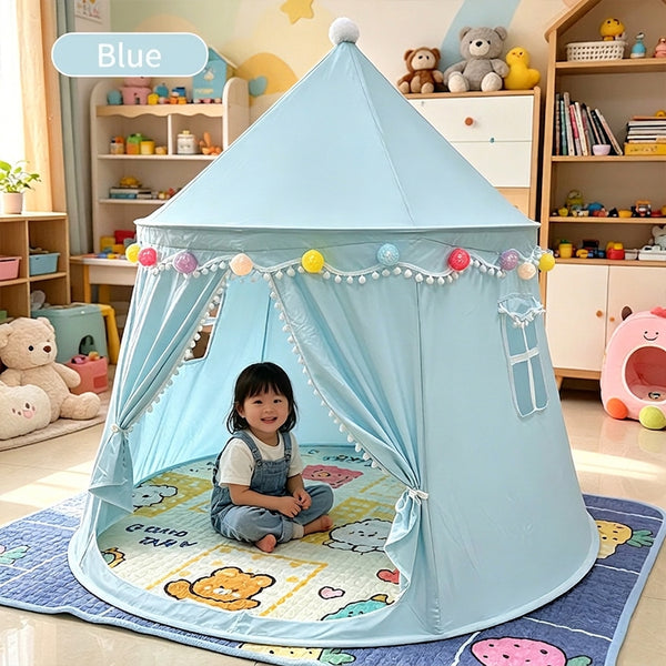 Sakerplus® Large Playhouse Kids Castle Tents