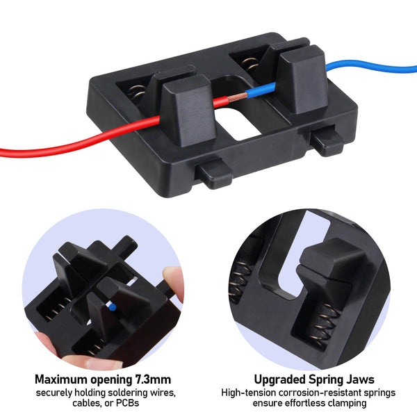Juego de soportes para soldadura de alambre eléctrico Sakerplus