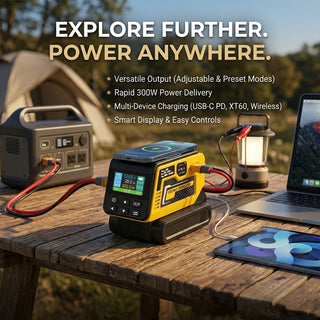 Sakerplus® Portable Adjustable Voltage Power Converter