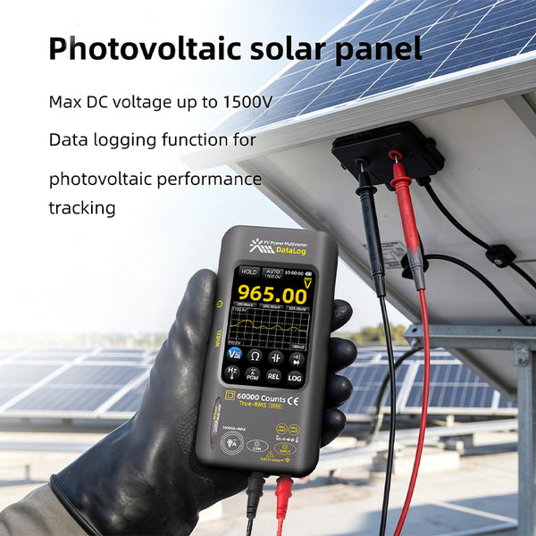 Sakerplus® 60000 Counts PV Multimeter