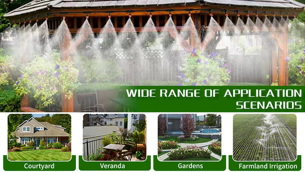 Kit de riego profesional para jardines Sakerplus